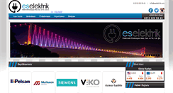 Desktop Screenshot of eselektrik.com